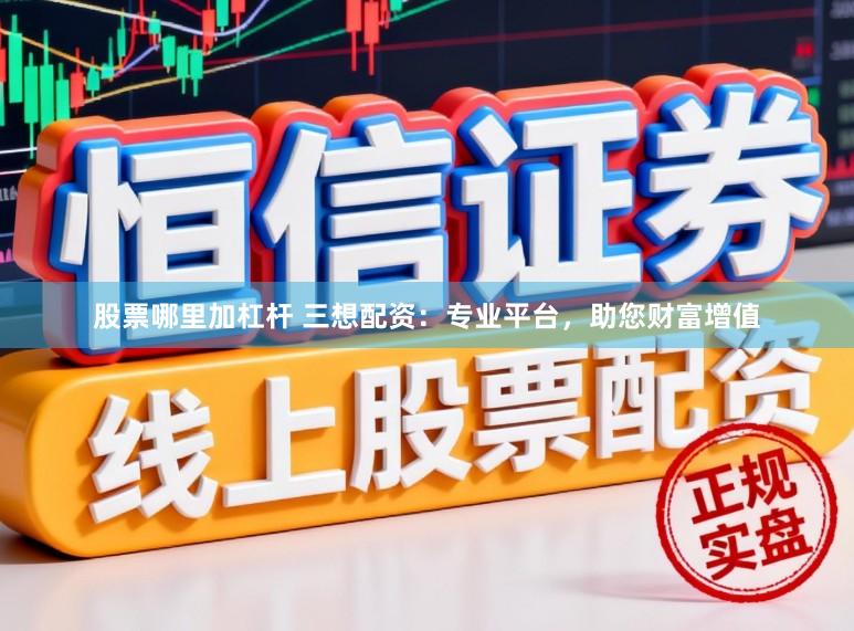 股票哪里加杠杆 三想配资：专业平台，助您财富增值