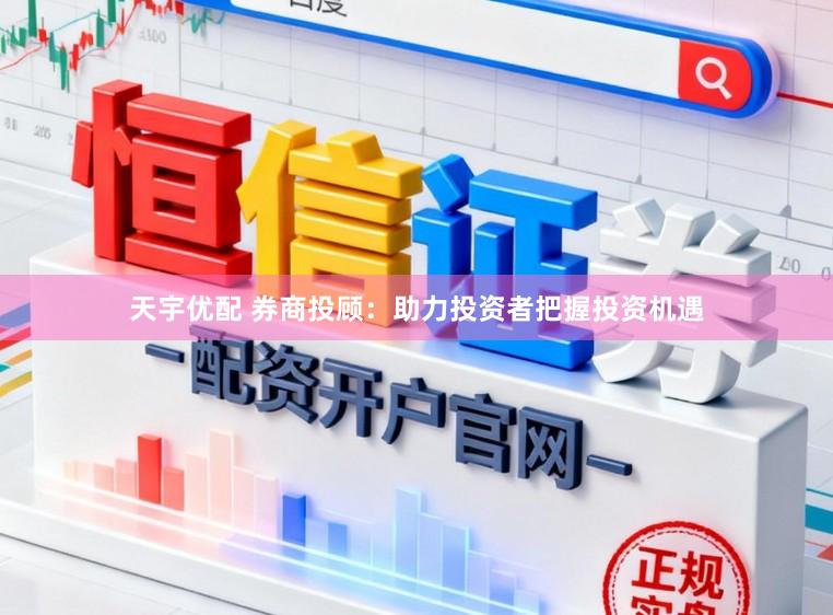 天宇优配 券商投顾:助力投资者把握投资机遇
